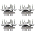 Set of 4 Wheel Bearing Hub Kit for Cadillac SRX (2010–2016)