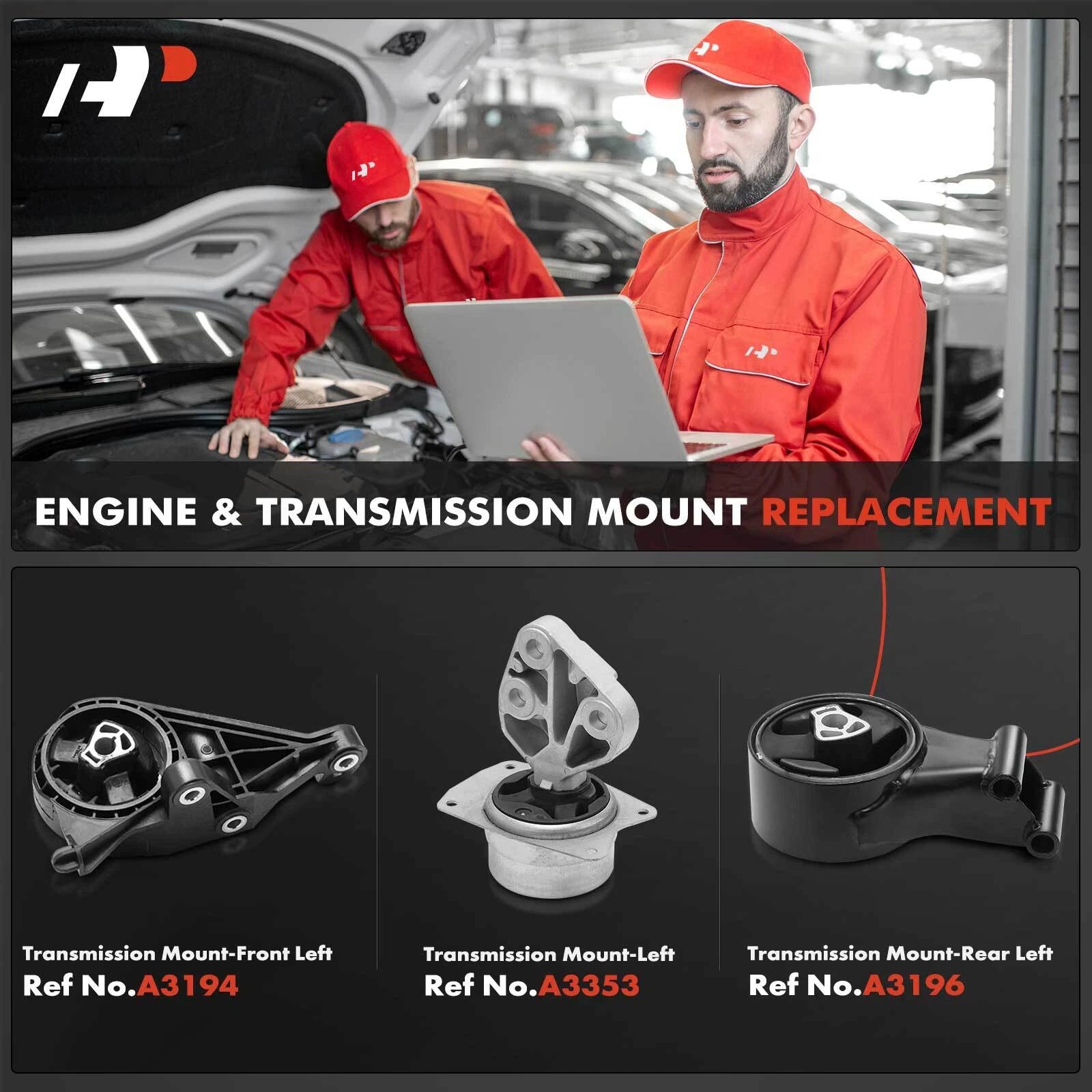3X Transmission Mount for Chevrolet Malibu (2014-2015)