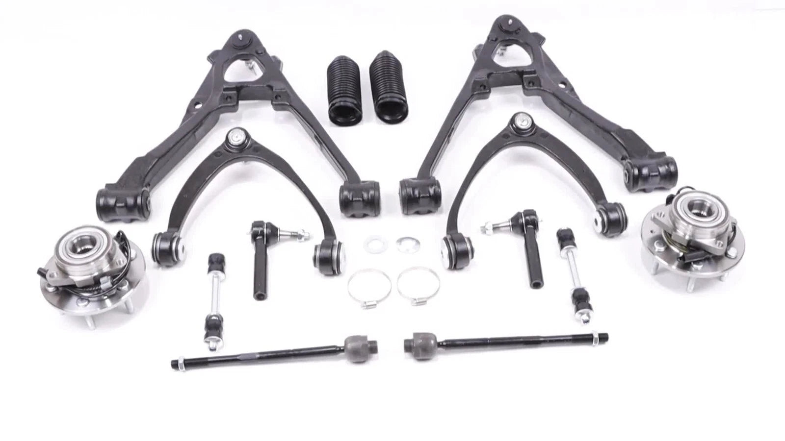 14PC Control Arms & Wheel Hubs for GMC Yukon XL 1500 (2007-2013)