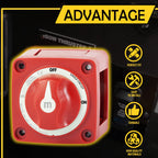 Battery Selector Switch Knob for Marine (Single Circuit ON-OFF)