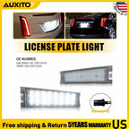2X Full LED License Plate Light for Cadillac CTS Sedan (2008–2010)