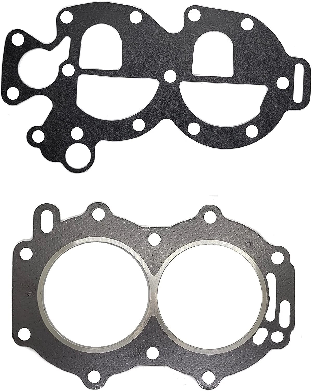2X Head & Cover Gasket for Johnson 20 25 28 30 35 HP (1979) Replaces 765012