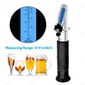 ATC Alcohol Refractometer 0-80% for Liquor Wine Beer