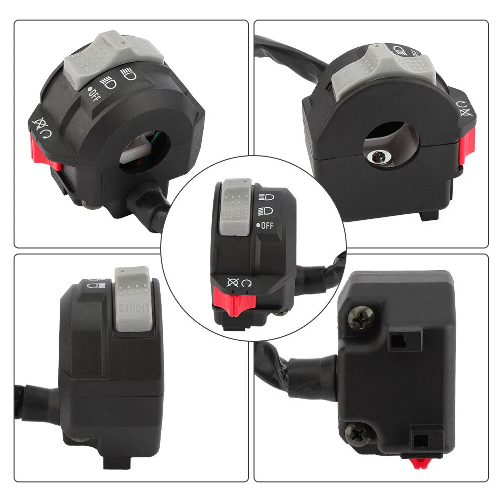 Handlebar Hi Low Off Light Kill Switch for Yamaha Blaster YFS200 (2002–2006)