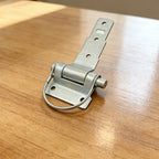 D Type Pin Hinge for Trailers RVs Boats (Galvanized Cold Rolled Steel)