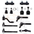 Set of 12 Front Idler Pitman Arm Tie Rods for Dodge Ram 1500 (1994–1996)