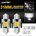 AUXITO 31MM DE3175 LED Interior Dome Light Bulb for Honda Nissan (AT)