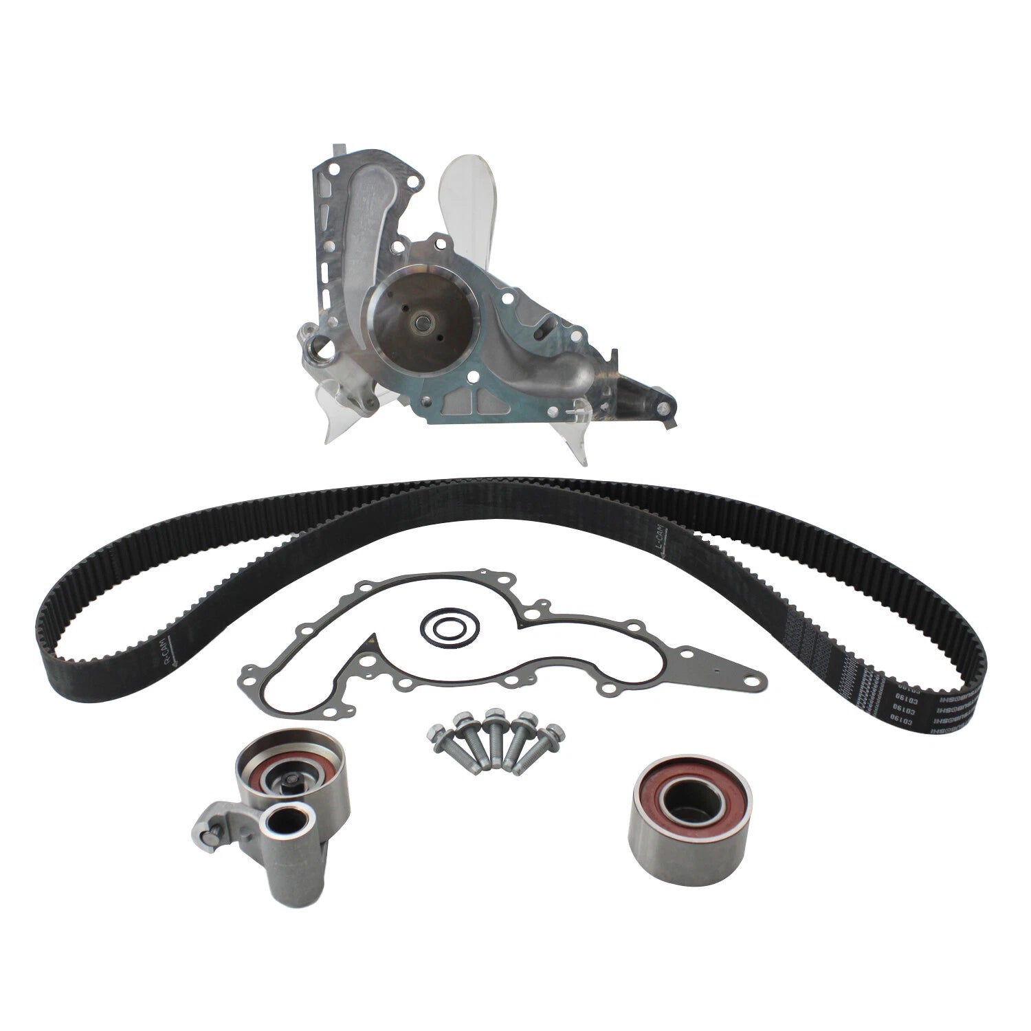 Engine Timing Belt Kit with Water Pump Aisin TKT010 for Lexus LS400 (1990–2000)