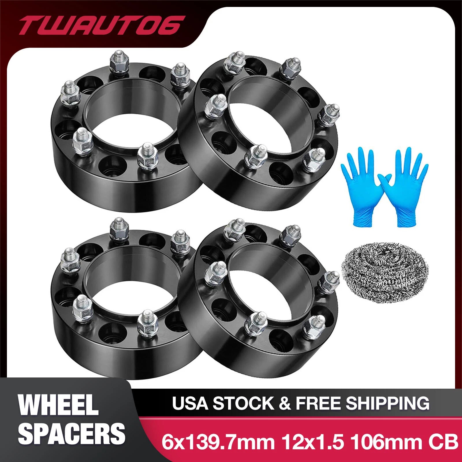 2" Hubcentric Wheel Spacers for Lexus GX470 (2003–2009)