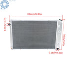 4 Row Aluminum Core Radiator for Chevy C/K 10/20/30 (1981–1986) & Blazer (1987–1991)