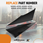 Set of 2 Rear Quarter Moldings for Toyota Prius (2016–2022)