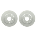 Set of 2 Bosch QuietCast Front Disc Brake Rotors for Mazda 3 Sport CX-3 (2014–2020)
