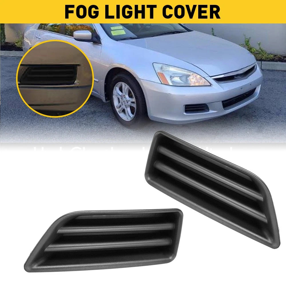 Fog Light Cover Replacement Pair for Honda Accord (2006–2007)