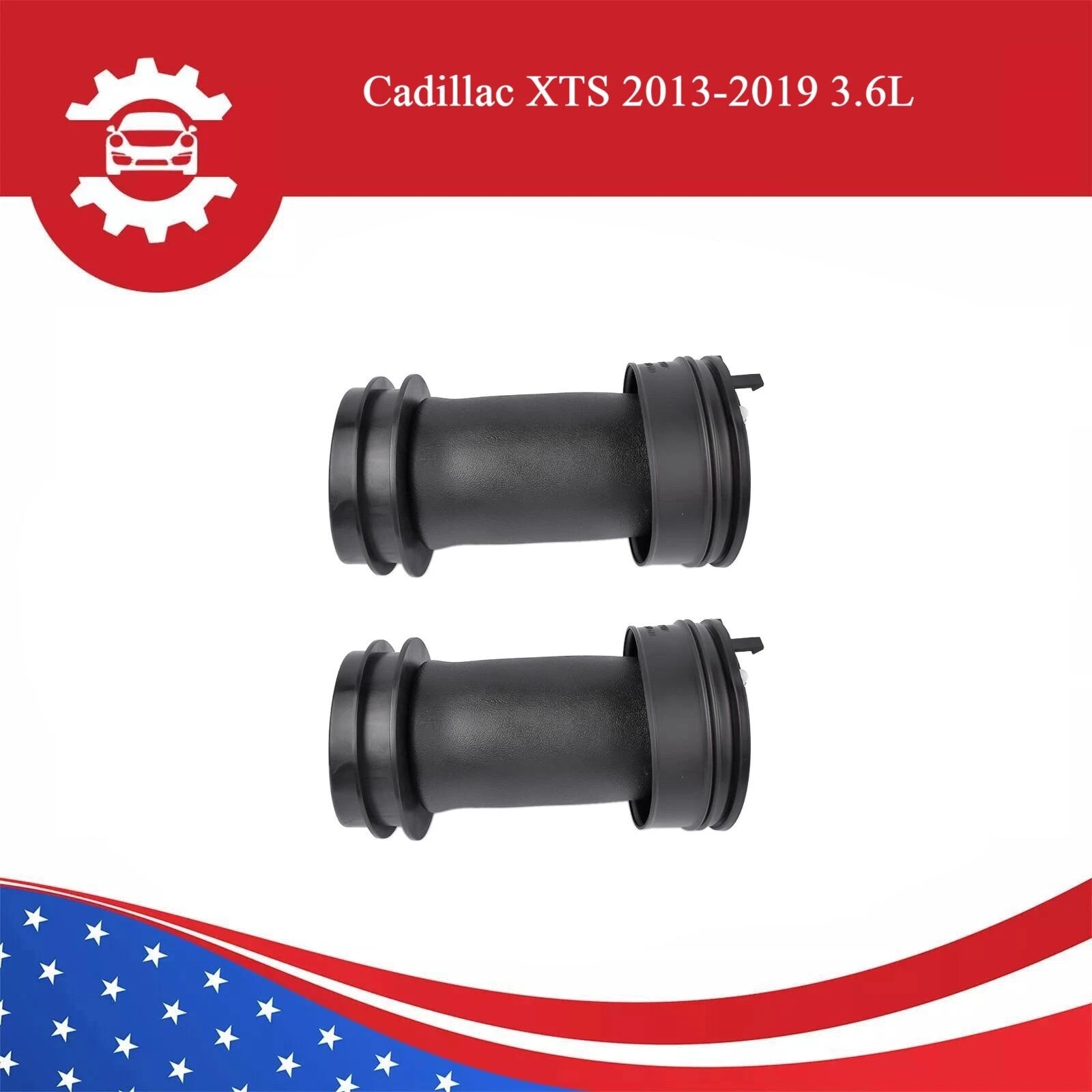 Set of 2 Rear Air Suspension Spring Bags for Cadillac XTS (2013–2019)