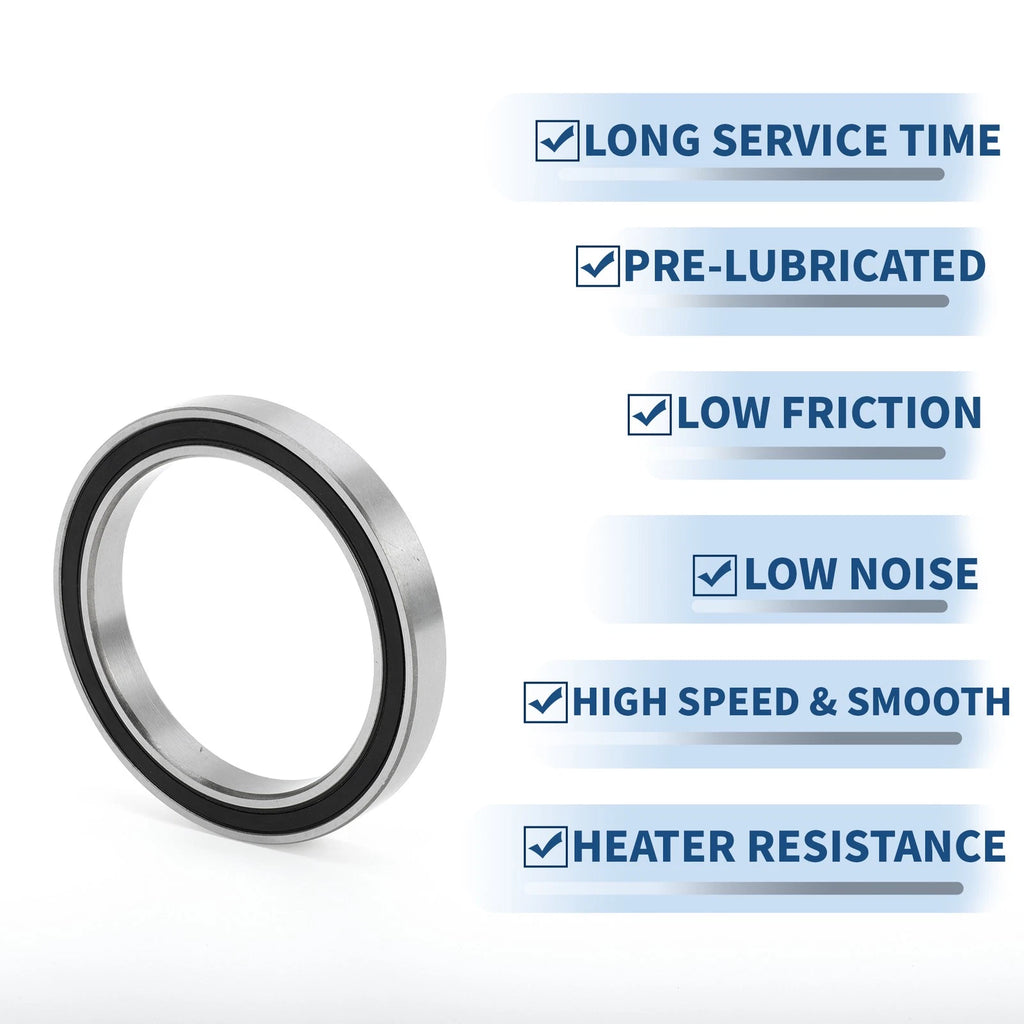 6812DD Deep Groove Ball Bearing for Scooter Skateboard Wheel (60x78x10mm)