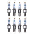 Set of 8 Denso Double Platinum Spark Plugs (Gap 0.032) for