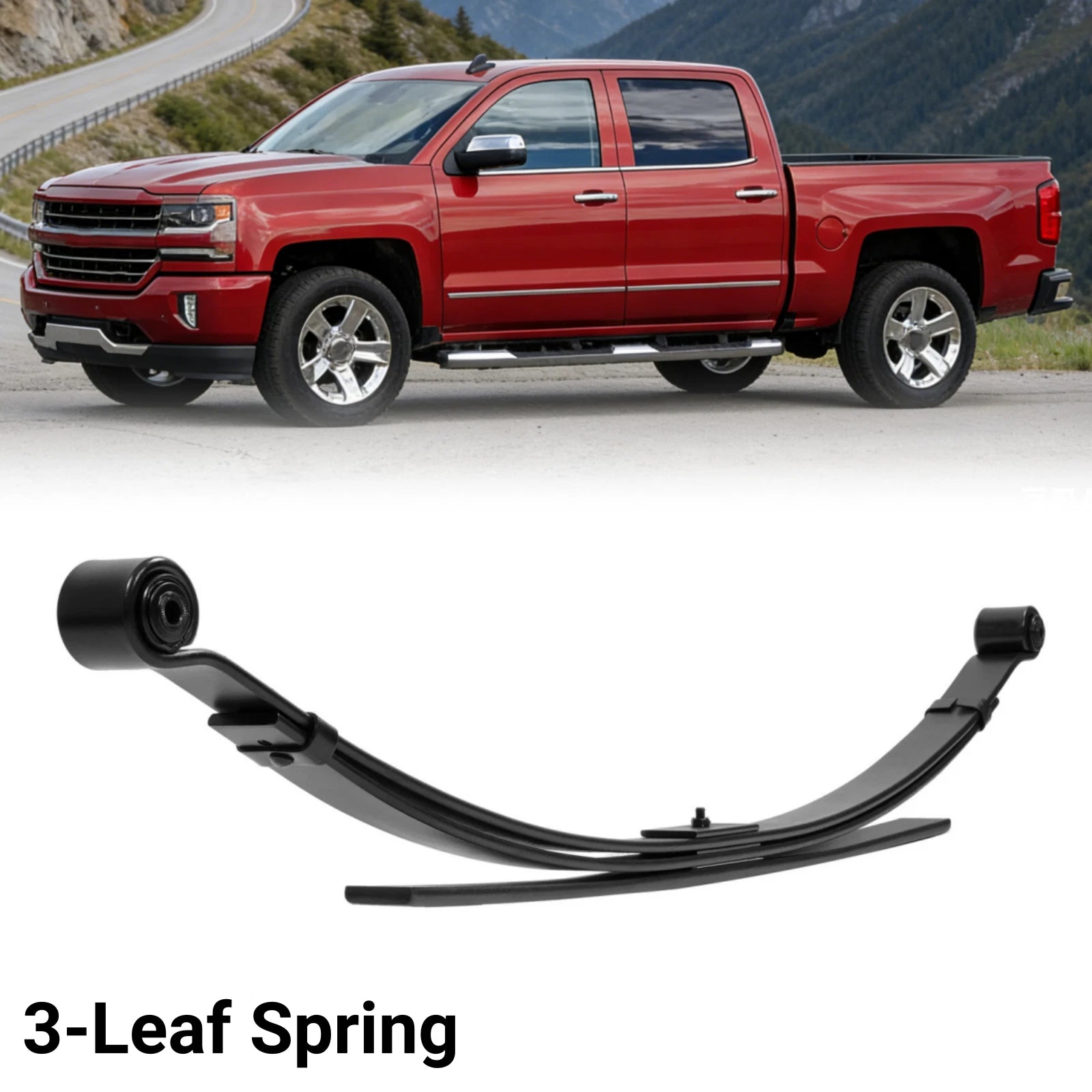 Leaf Spring for Chevy Silverado/GMC Sierra 1500 4WD/2WD (1999–2018) 1900lbs