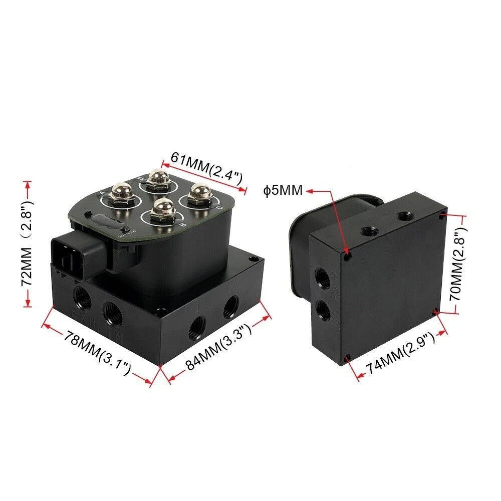 Air Ride Suspension Manifold Solenoid Valve for Universal Truck
