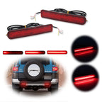 LED Tail Brake Signal Foglight Reflectors for Toyota FJ Cruiser (2007–2014)