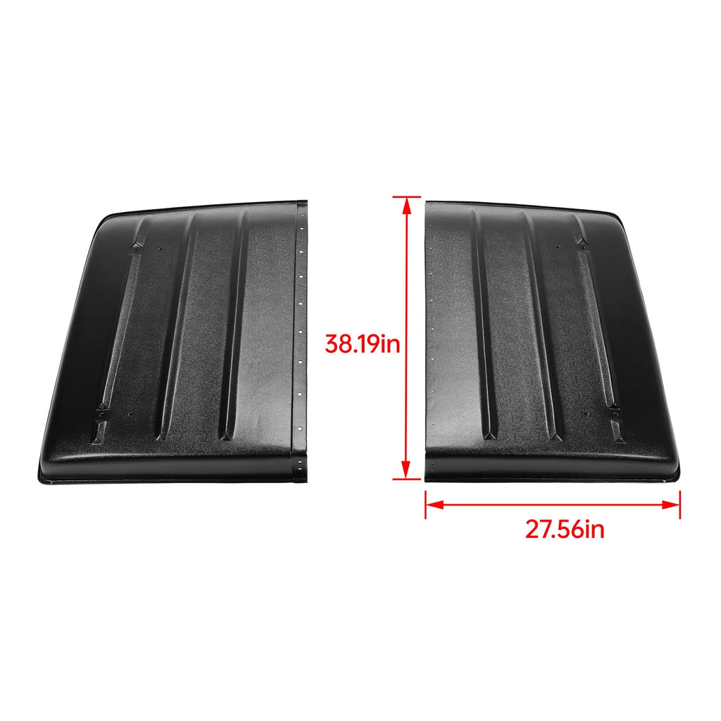 2 Piece Hard Top Roof for Kawasaki Mule 600 610 SX 4X4 (2005–2023) #KAF600-005B