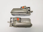 Grey Inner RH & LH Front Door Handles for Toyota Hilux KUN16 2005-2015