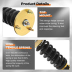 Coilovers for Lexus IS250 IS350 RWD (2006–2013) Adjustable Height Suspension
