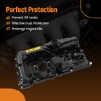 Black Valve Cover for BMW 228i/M235i F44 (2020–2022) 11128631745