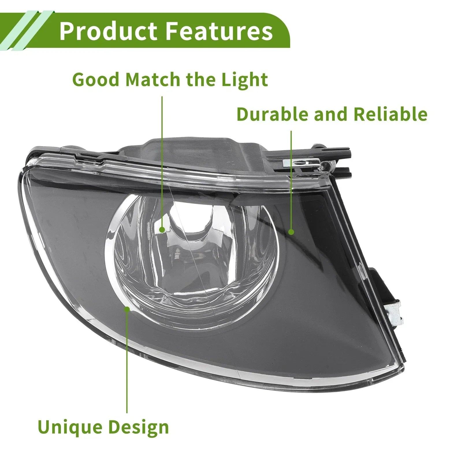 1 Pc Right Fog Light Grill for BMW 3 Series (2007-2011)