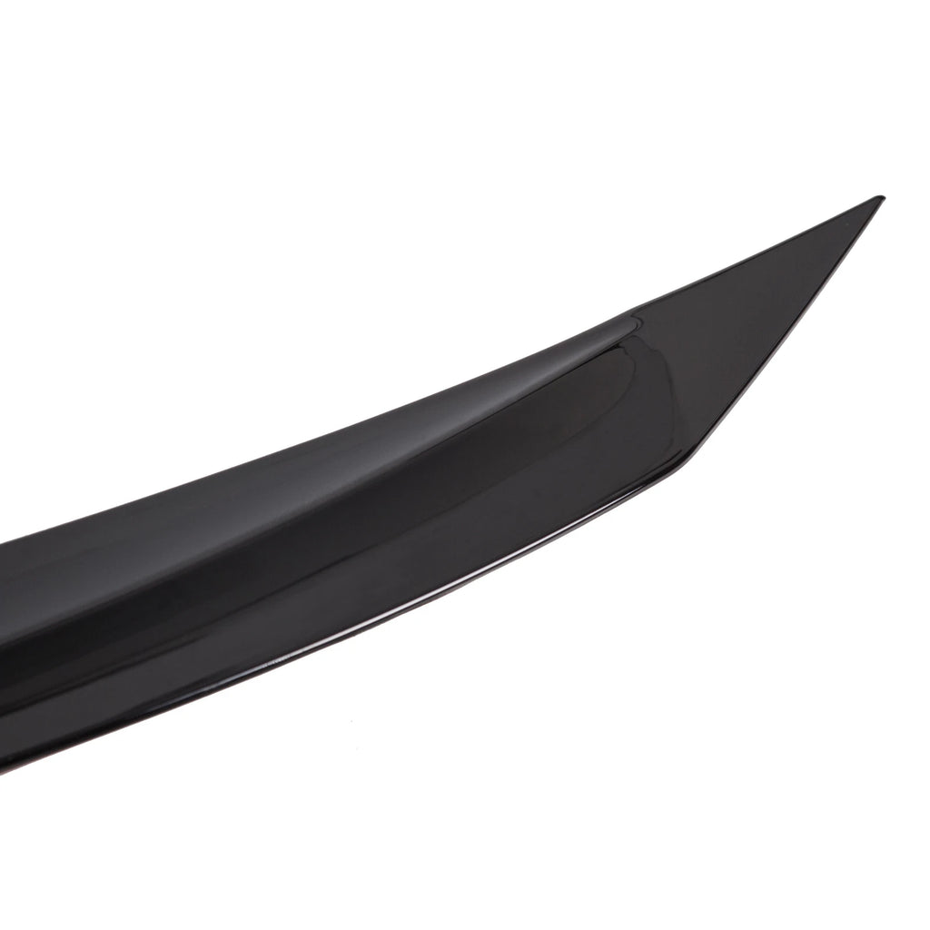 Gloss Black Front Hood Bumper Upper Trim Nose Cover for Honda Civic Si (2016–2021)