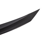 Gloss Black Front Hood Bumper Upper Trim Nose Cover for Honda Civic Si (2016–2021)