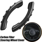 Steering Wheel Booster Cover for Universal Cars (Carbon Fiber)