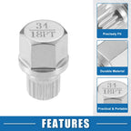 34/18PT Wheel Screw Lock Lug Nut Kit for BMW 