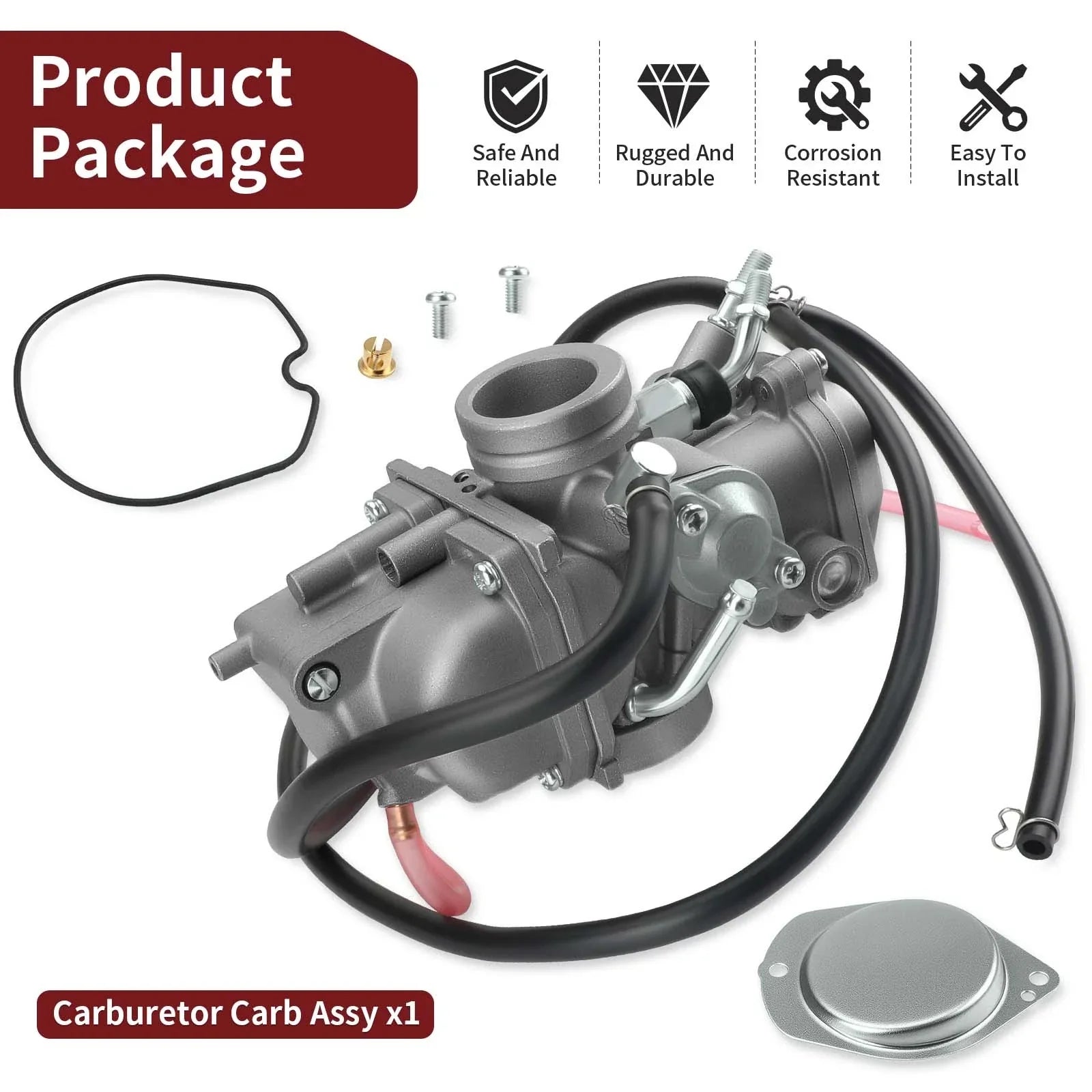 Carburetor Carb Assembly for Yamaha TTR125E/L/LE (2008–2024)