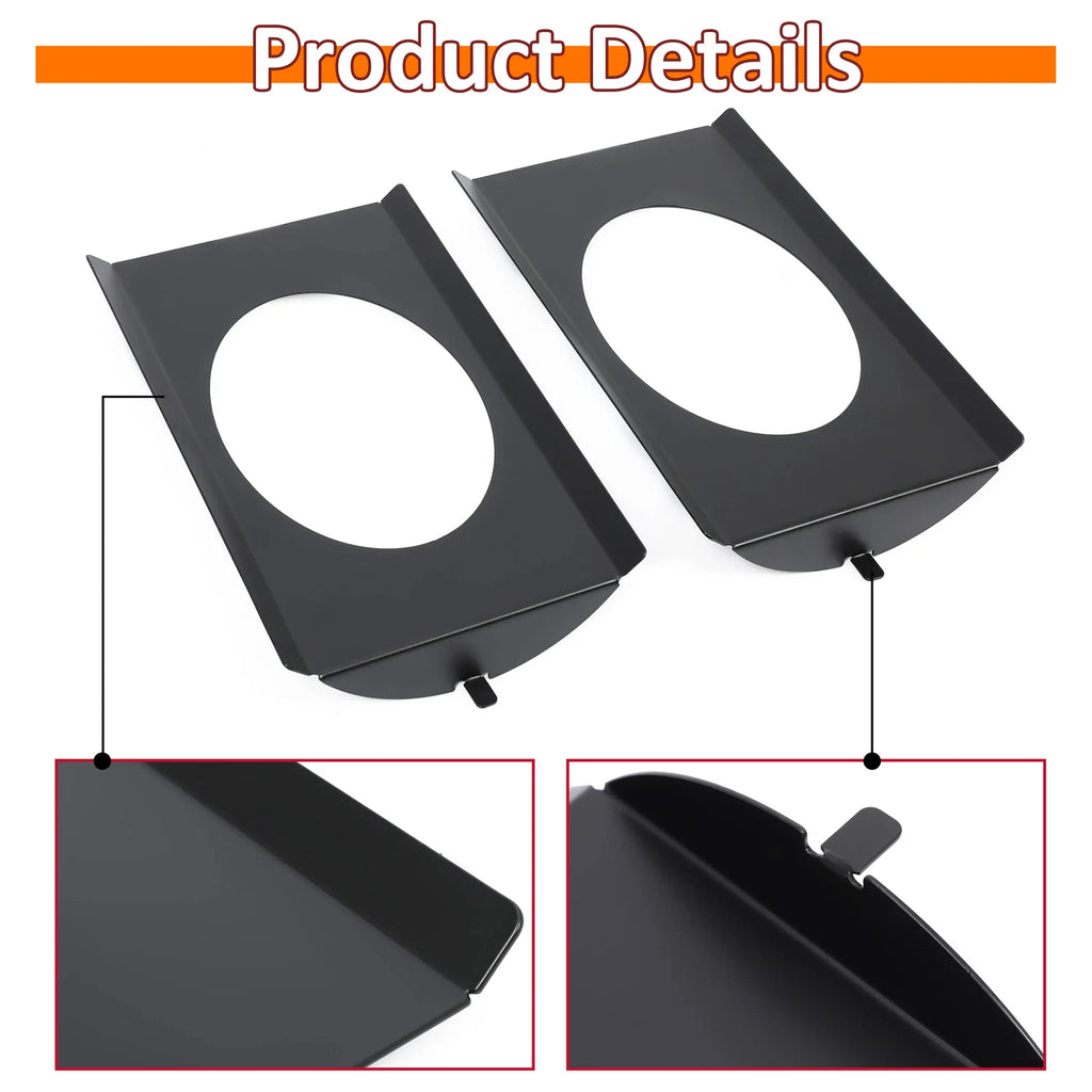 Behind Seat Speaker Brackets for Chevy C10 (1973–1987) for 6x9 Speakers