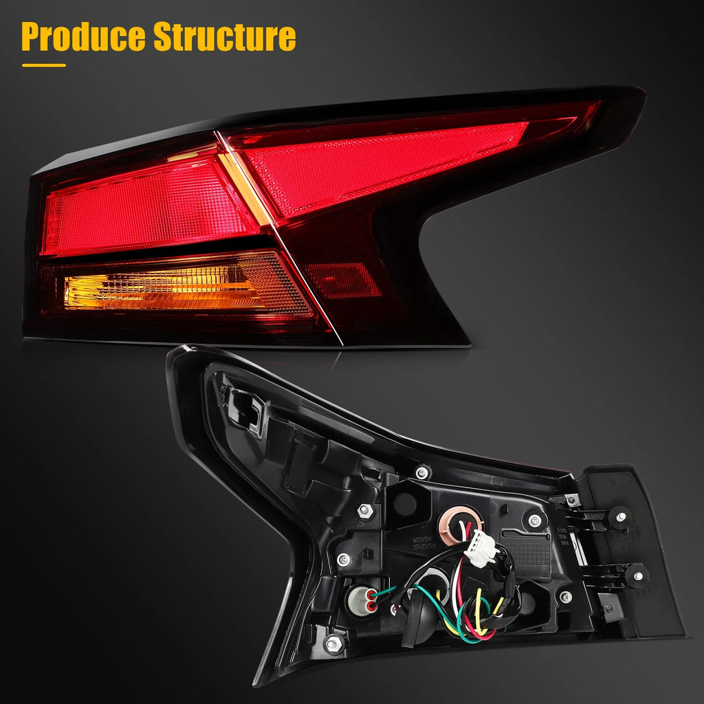 Rear Right LED Tail Light Assembly for Nissan Altima (2019–2022)