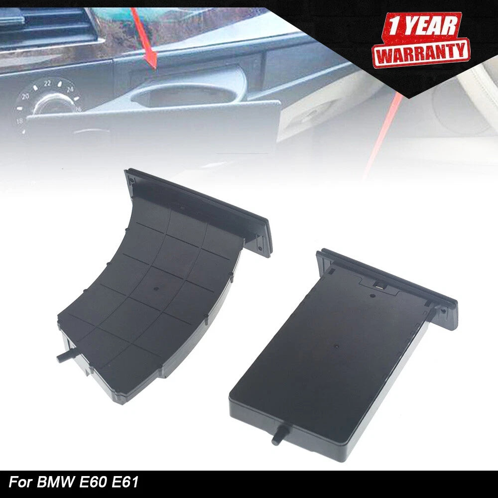 Set of 2 Cup Holders for BMW 5-Series E60 E61 (2004â2010)