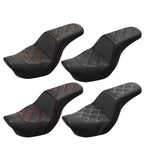 Driver Passenger Seat for Harley Dyna Low Rider Street Bob Super Glide (2006–2017)