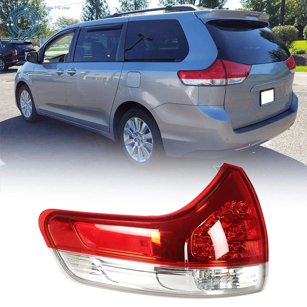 Outer Tail Light Brake Lamp for Toyota Sienna (2011–2014) LH Side