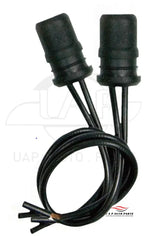 2 x W5W Wedge Rubber Globe Holder Car Light Socket Plug for All Vehicles (1990–2023)