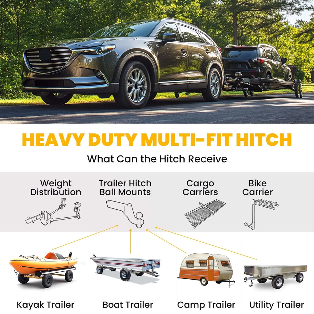 Class 3 Trailer Hitch for Mazda CX-9 (2007–2015)