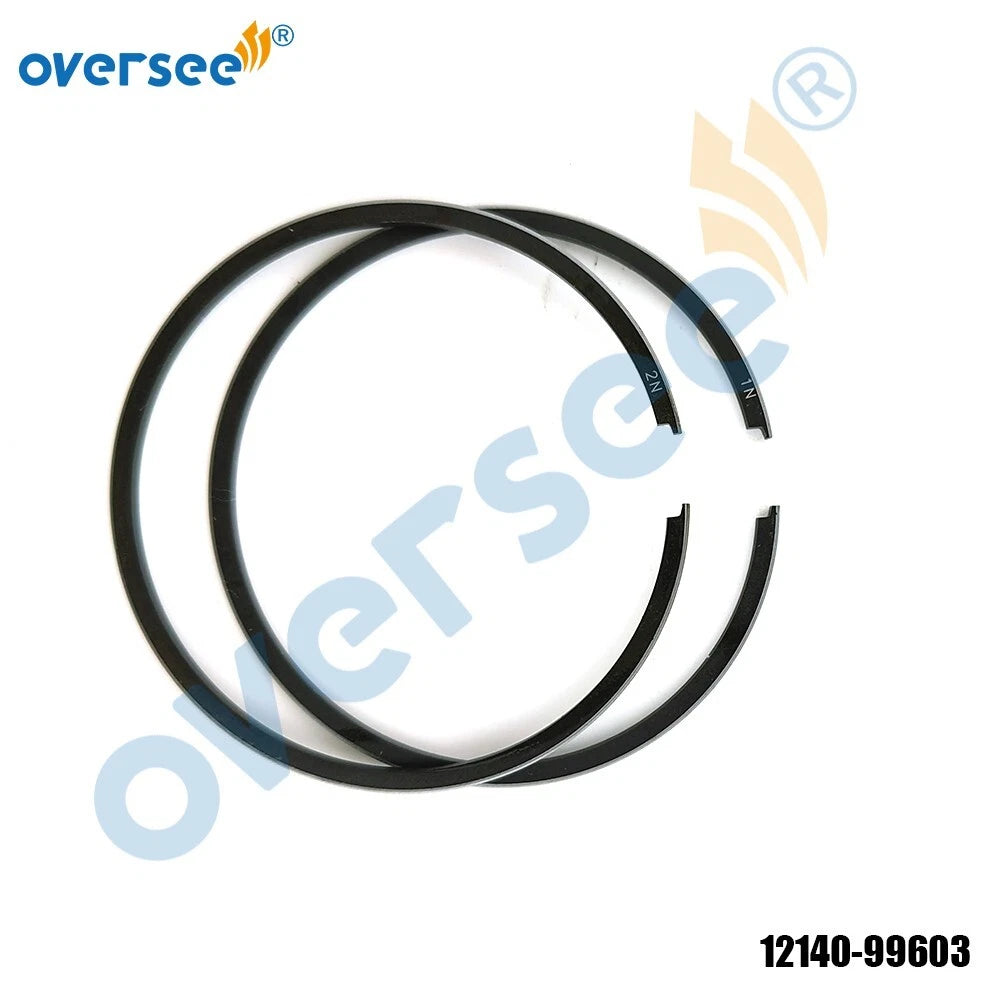 Set of 2 Ring Set for Suzuki DT8 Outboard (2-9HP) (12140-99603, 99604)