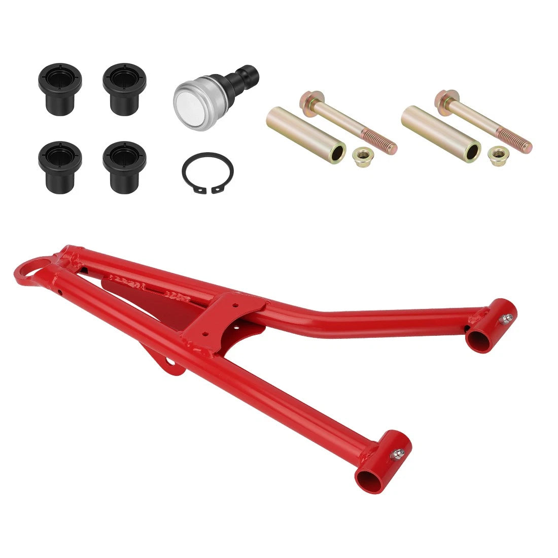 Front Left Upper A-Arm Bushing Kit for Polaris Scrambler 1000, Sportsman 550, 850