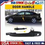 Outer Door Handle with Keyhole for Mazda 3 5 6 CX-7 CX-9 RX-8 (2004–2020)