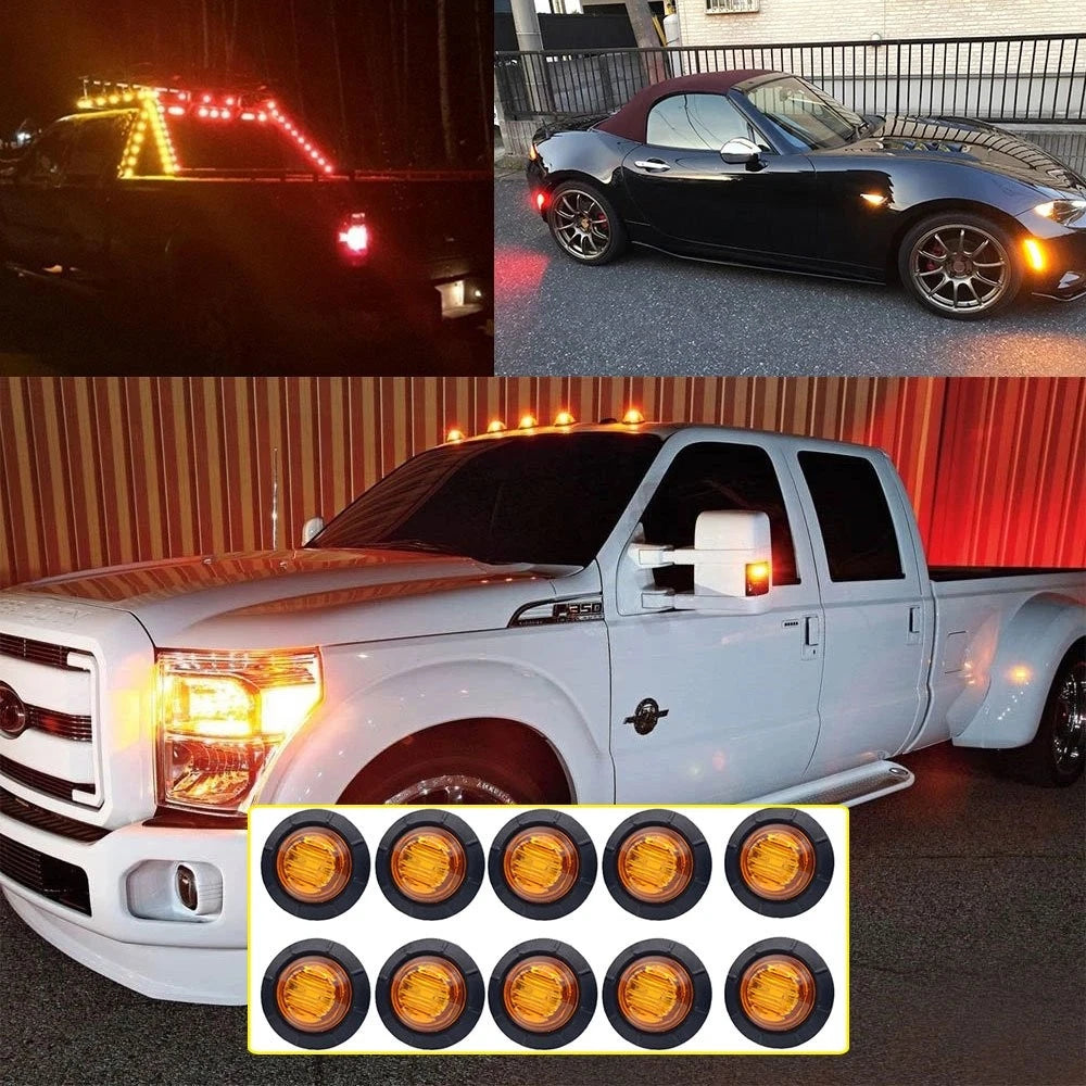 10X LED Side Marker Light for Lorry (EXV)
