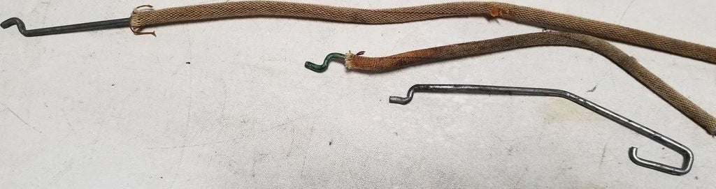 Set of 2 LH Driver Door Latch Rods for Ford Thunderbird/Cougar (1989–1997)