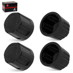 Set of 4 Wheel Center Hub Caps for Suzuki Quadrunner 125 185 (1983–1987)