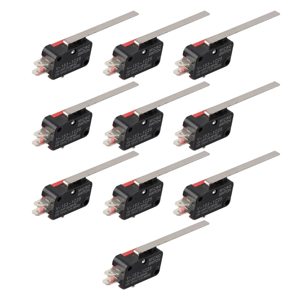 10pcs Micro-Switch SPDT V-153-1C25 for Various Applications