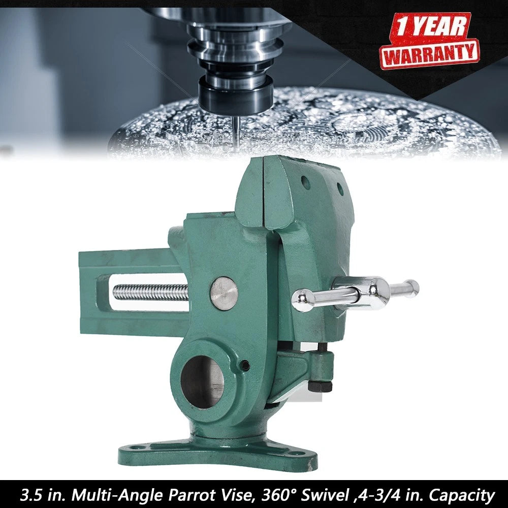 Multi-Angle Parrot Vise for Automotive Use