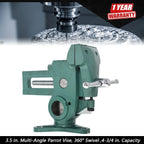 Multi-Angle Parrot Vise for Automotive Use