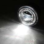 3.5" Round Aluminum Housing Smoked 5W LED Fog Light Lamp + Mount for